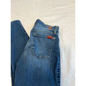 7 Seven of all mankind the ankle skinny women jeans size 28